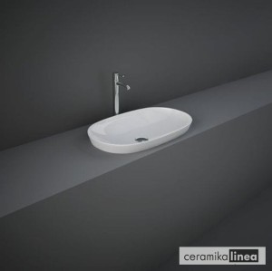 VARIANT umywalka wpuszczana owalna 60x36 cm  VARDI36000AWHA  RAK