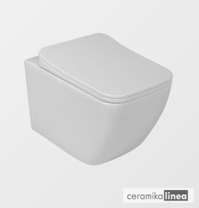 Bezrantowa miska WC RIM+ LINO 5908211487199 LAVITA