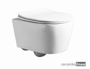 Bezrantowa miska WC PRAIA 5900378312185 LAVITA