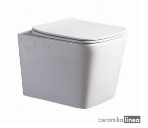 Miska WC wisząca bez kołnierza MAIO z deską wolnoopadającą 5900378312208 LAVITA