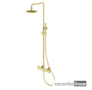 AXEL  Zestaw prysznicowy z termostatem  Gold złoty QW273AGD Kohlman