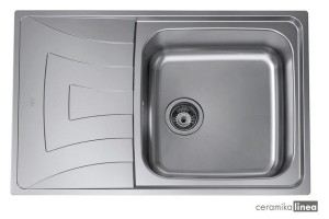 Zlewozmywak do wbudowania ze stali szlachetnej Universo MAX 1C 1E MTX 115120003