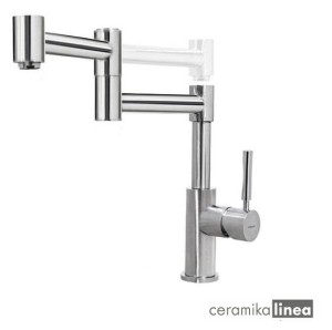 Bateria kuchenna ze stali szlachetnej z rozkładaną wylewką INX 983 749830200 TEKA