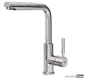 Bateria kuchenna z wyciąganą wylewką kolor: stal nierdzewna INX 938 749380200 TEKA