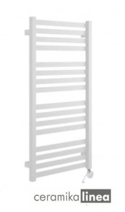 Horos 96 Grzejnik łazienkowy elektryczny biały GREX.HO96.SET.WH