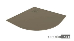  Arda Brodzik kompozytowy półokrągły, cappucino BREX.1504.090.090.CAN