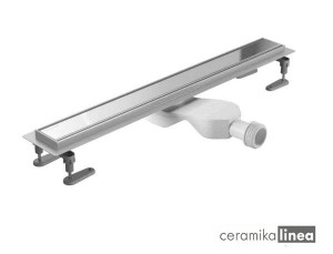 Stilio Odpływ łazienkowy liniowy z rusztem dekoracyjnym INEX.1515.700.R.SNP