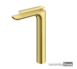 Experience Brushed Gold bateria umywalkowa QB170EGDB Kohlman