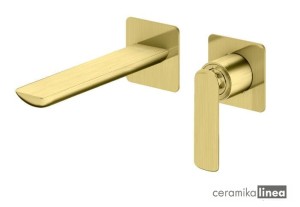 Experience Brushed Gold bateria umywalkowa QW180EGDB Kohlman
