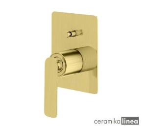 Experience Brushed Gold bateria wannowa QW210EGDB Kohlman