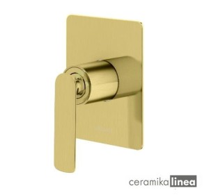 Experience Brushed Gold bateria prysznicowa QW220EGDB Kohlman