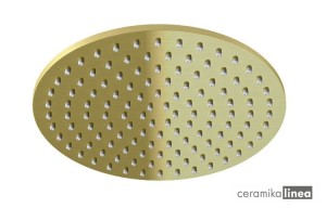 Experience Brushed Gold deszczownica 25cm R25EGDB Kohlman