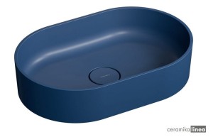 Umywalka nablatowa OVO M+ kolor midnight blue, 55 x 36 cm OVOUNMB Omnires