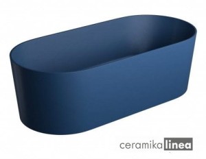 Wanna wolnostojąca OVO M+ kolor midnight blue,  160 x 75 cm OVOWWMB Omnires   