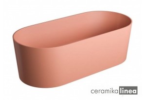 Wanna wolnostojąca OVO M+ kolor coral,  160 x 75 cm OVOWWCO Omnires    