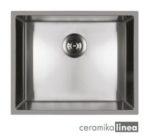 Oltens Stalvask zlewozmywak stalowy 1-komorowy 54x44 cm stal polerowana 71101100