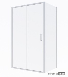 Oltens Fulla kabina prysznicowa 130x80 cm prostokątna drzwi ze ścianką 20209100