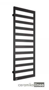 Oltens Benk grzejnik łazienkowy 139x50 cm czarny mat 55006300