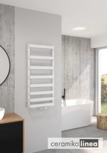 Oltens Varme grzejnik łazienkowy 108,5x50 cm biały 55001000