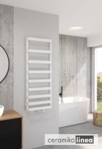 Oltens Varme grzejnik łazienkowy 129,5x50 cm biały 55002000