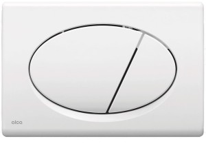 Przycisk sterujący do systemów podtynkowych. biały-połysk M70 ALCA