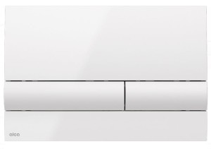 Przycisk sterujący do systemów podtynkowych. biały-połysk M1710 ALCA