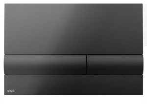 Przycisk sterujący do systemów podtynkowych. czarny-połysk M1718 ALCA