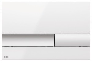 Przycisk sterujący do systemów podtynkowych. biały-połysk M1730 ALCA