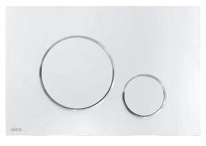 THIN - Przycisk sterujący do systemów podtynkowych. chrom-połysk M671 ALCA