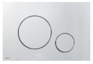 THIN - Przycisk sterujący do systemów podtynkowych. chrom-mat M672 ALCA