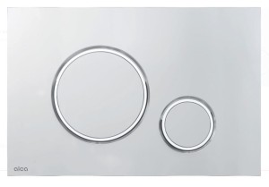 THIN - Przycisk sterujący do systemów podtynkowych. chrom-mat/chrom-połysk M772 ALCA