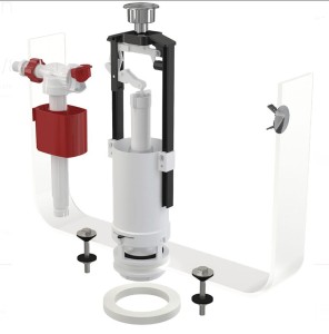 Komplet montażowy z przyciskiem STOP SA2000 3/8" CHROM ALCA