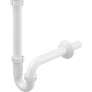 Pólsyfon zlewozmywaka rurowy z nakretką 5/4" A80-DN32 ALCA