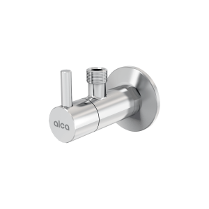 Zawór kątowy z filtrem 1/2"×3/8". okrągły ARV001 ALCA