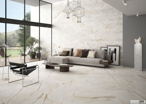 Gres VIENA Gold Natural mat 90x90 gat.1 (op.1,62m2) DURSTONE