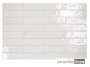  Glazura MANACOR WHITE 6,5X40 G1 EQ 26929   (op.1m2)  EQUIPE   