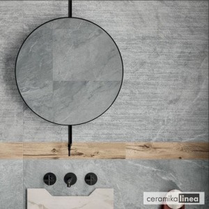 Gres  BLUE SAVOY GREY TEX RET 60X120 DECORATO (op.1,44m2) PF60006336 Flaviker 