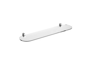 Kobo Półka Wisząca Szklana Chrom-Szkło  DOEX.1710CR