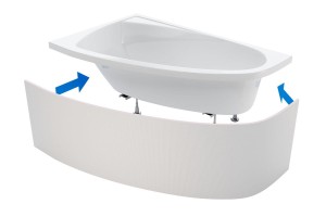 Obudowa Flex Do Wanny Narożnej  OBEX.N.250WH