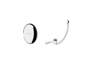 Gamma Przelew Wann. ClickClack 100 Chrom  AREX.1610CR