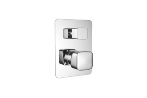 Keria Q Bateria Prysznic-Wanna Podtynkowa Chrom  AREX.2046CR