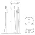 Oxalia Bateria Wannowa Wolnost. Chrom  AREX.9055CR specyfikcja,.jpg
