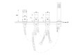 Keria Bateria Wannowa 4-Otworowa Chrom  AREX.2033CR,.jpg
