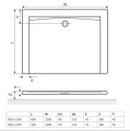 Forma Brodzik Prostokątny 90X120 Biały  BREX.FOR12WHN.jpg