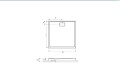 Zero  Brodzik Kwadratowy 90X90 Niski  BREX.1202.090.090.WHN,.jpg