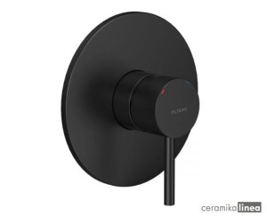 Oltens Molle bateria prysznicowa podtynkowa kompletna czarny mat 33100300