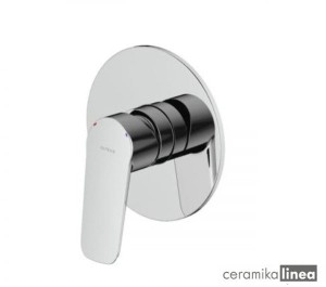 Oltens Vernal bateria prysznicowa podtynkowa kompletna chrom 33104100