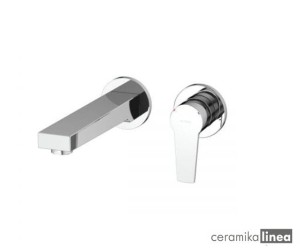 Oltens Jog bateria umywalkowa podtynkowa kompletna chrom 32103100