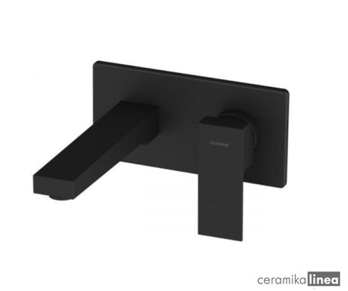 Oltens Gota bateria umywalkowa podtynkowa kompletna czarny mat 32601300.jpg