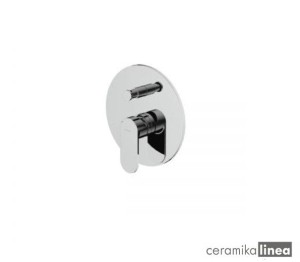 Oltens Gulfoss bateria wannowo-prysznicowa podtynkowa kompletna chrom 34102100